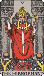 The Hierophant (Thầy Tu)