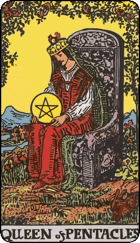Queen of Pentacles (Nữ hoàng Tiền)